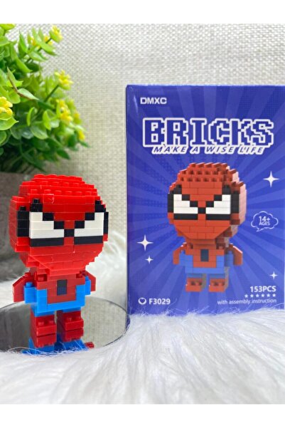 Bricks Spider-Man Yapı Blokları Figür