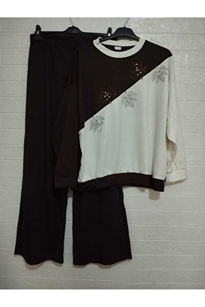 anne moda ankara Oversize Üst (foarte larg), Normal Kalıp Alt, % 100 Pamuk Eş...