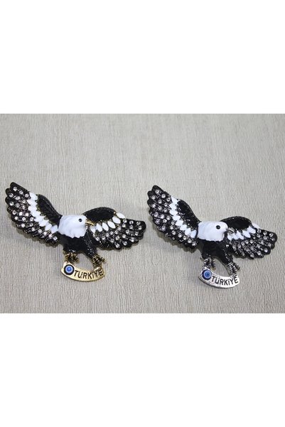 NW NessiWorld Swarovski eagle figure magnet alk3860