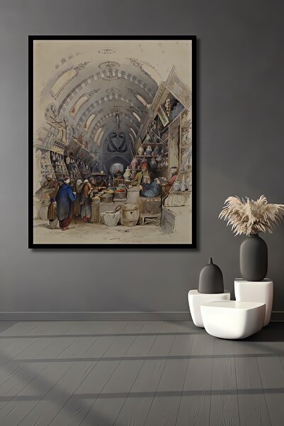 Teona Ahşap Tablou decorativ din lemn dreptunghiular cu aspect de cadru de pi...