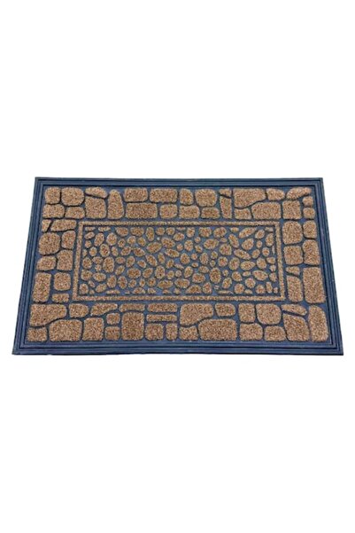 OPTIM DEKO Entrance Mat, Durable, Rubber and Polyethylene, DM12, 75 X 45 cm, Dark Brown