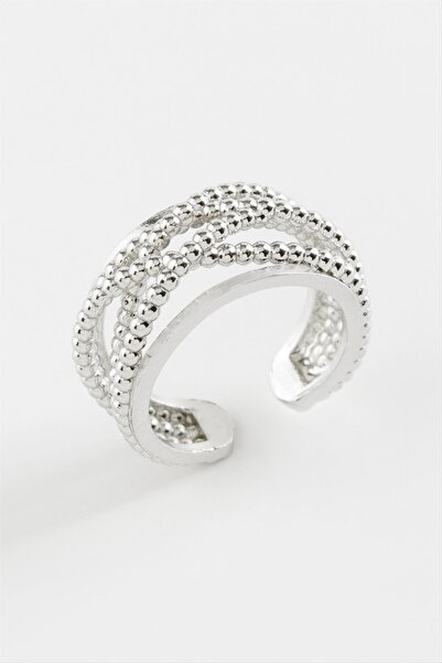 Marsilyan خاتم معدني منقط