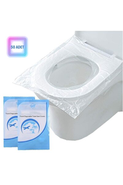 Go İthalat 50 قطعة من أكياس مقاعد المرحاض الصحية العملية للاستخدام مرة واحدة ...