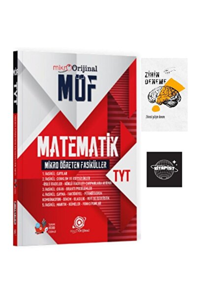 Karma Kitaplar Orijinal Mikro TYT Matematik MÖF Mikro Öğreten Fasiküller Set+...
