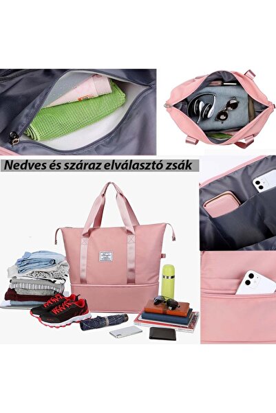 Dollcini Travel Bag, Dollcini, 55x40x20x32cm, Blue