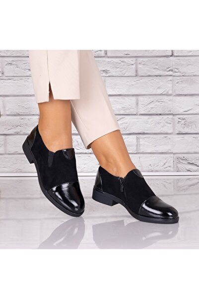 Botinelli Women's casual shoes Black -leather Manise, 36