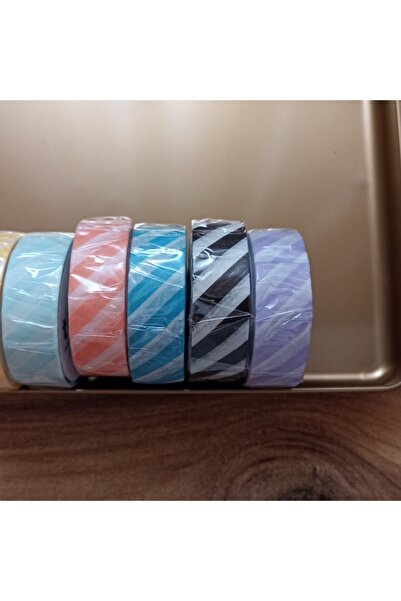 İthal G10-10m basic bandă washi B - Număr: 6