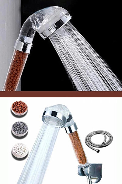 Epilons Beaded Water Saving Anti-Limescale Shower Head