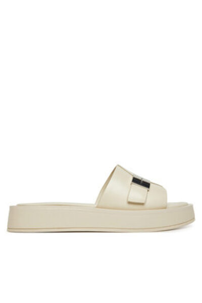 Calvin Klein Γυναικείες Σαγιονάρες HW0HW02368 Μπεζ