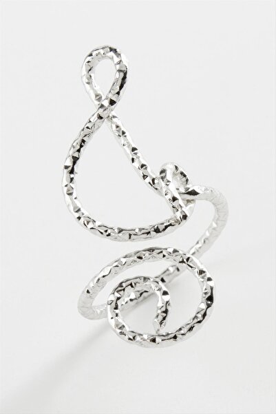 feryal حلقة معدنية ملتوية