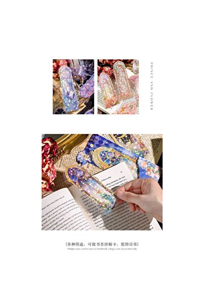 İthal G12-5 bucăți autocolant PET 5 bucăți marcaj pentru cărți - Număr: 2