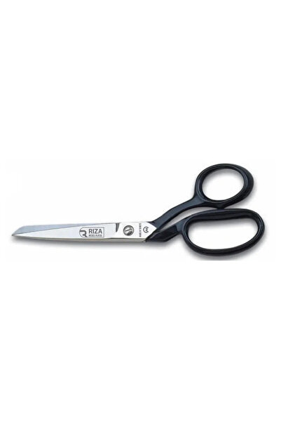 EkoAlışverişDünyam A4115-9 Tekstil / Yatık Regula Makası No: 9 İnç / 22,86 Cm - Nikel Kaplama, Siyah Saplı
