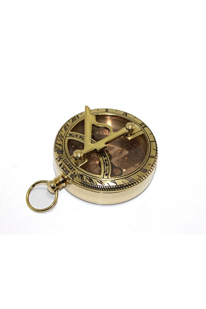 Marsilyan Ieg ™   Brass Sundial and Compass Model 7830