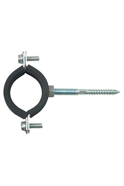 EVOSANITARY Guler metalic cu știft și inel de cauciuc 75-80 mm 2 1/2 inch