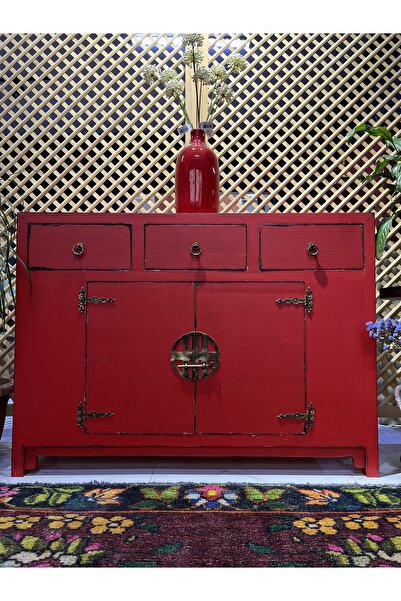 Evperisiym Evperisi Home uzak doğu tasarım ahşap konsol