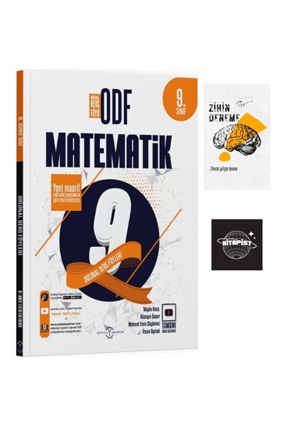 Fenomen Yayıncılık Orijinal Yayınları 9. Sınıf Matematik ODF Orijinal Ders Fö...