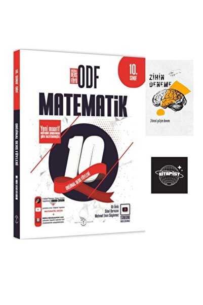 Karma Kitaplar Orijinal Yayınları 10. Sınıf Matematik ODF Orijinal Ders Föyle...