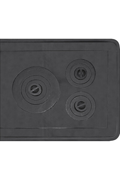 Evotools Plită din fontă 3OC cu cadru 720 mm