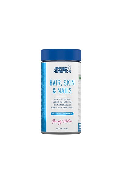 applied nutrition Hair, Skin & Nails, (Biotin+B12+Magnesium Oxide+Grape+Colla...