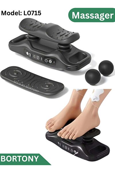 BORTONY مسدس تدليك كهربائي صغير - اهتزاز عالي التردد، جهاز تدليك عميق للأنسجة