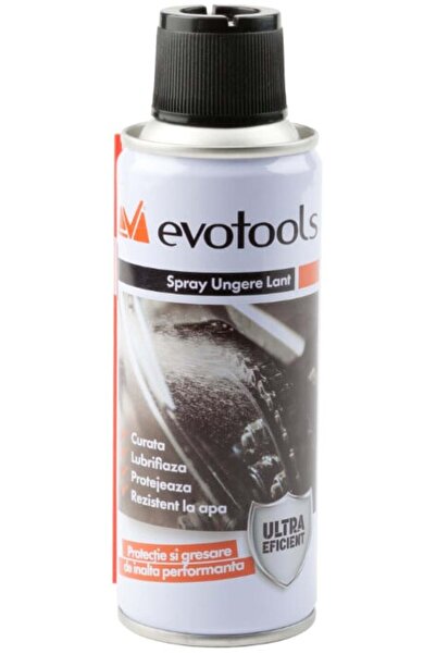 Evotools Spray lubrifiant lanț 200 ml 1150 pentru biciclete și motociclete