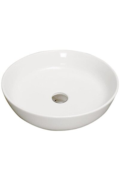 ALVİT Quater Bath 42 cm Above Counter Sink, Bowl Sink Without Hole