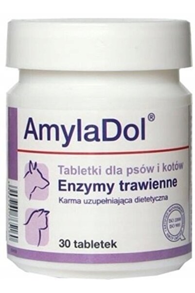 Other Enzime digestive AmylaDol PENTRU DIGESTIE LA CÂINI ȘI PISICI 30 comprimate.