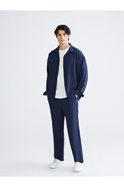 LC Waikiki Vizyon New Season Comfortable Fit Textured Men's Trousers