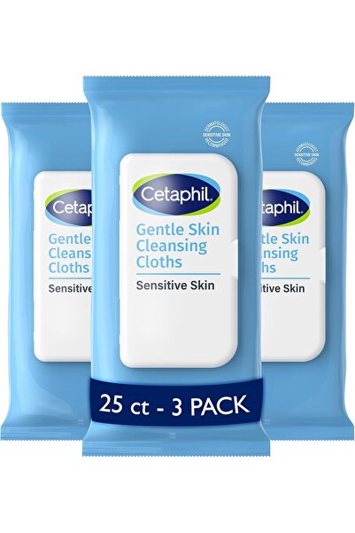 MQ Cetaphil Facial and Body Wipes, Gentle Cleansing Wipes for Skin