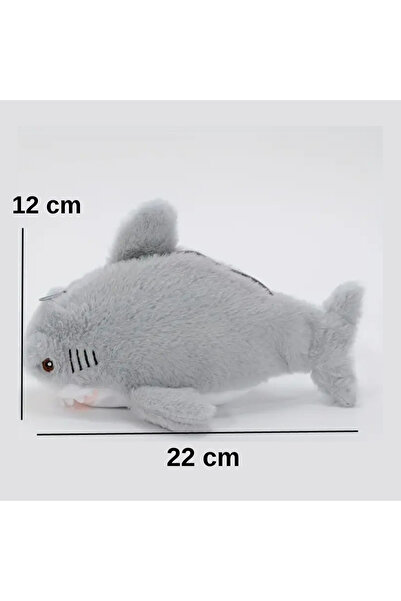 darko Köpekbalığı Peluş Kalem Kutusu Balina Köpek Balığı Balık Hediye Kalemlik Kız Erkek Çocuk Yetişkin