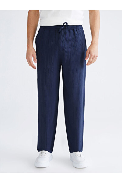 LC Waikiki Vizyon New Season Comfortable Fit Textured Men's Trousers