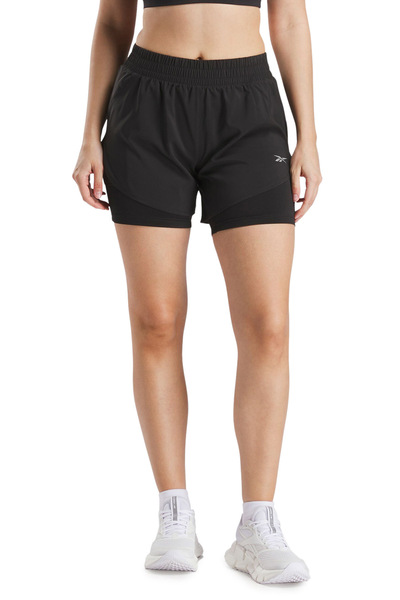 Reebok 2 IN 1 SHORTS Siyah Kadın Şort
