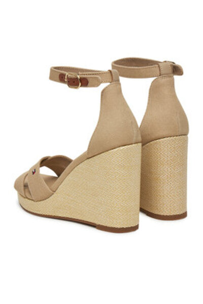 Tommy Hilfiger Γυναικεία Σανδάλια FW0FW08661 Μπεζ