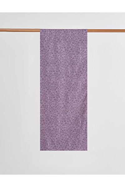 Kayra Floral Patterned Digital Print Shawl Smoked