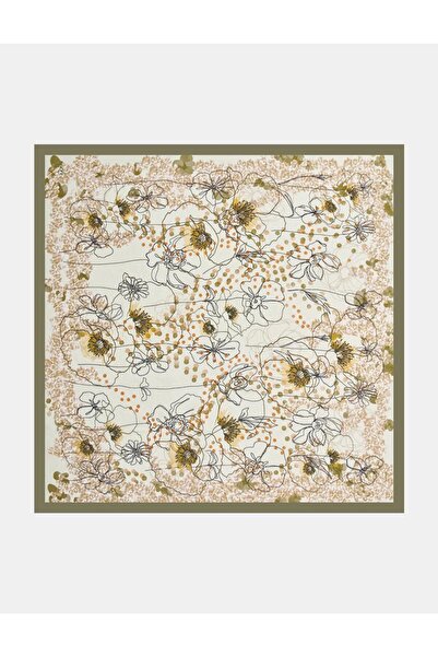 KYR Karma Pattern Viskoza Šal Kaki