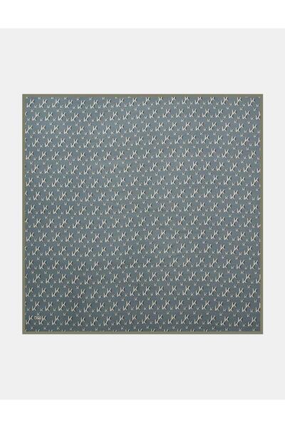 KYR Шал от вискоза с шарки, антрацит