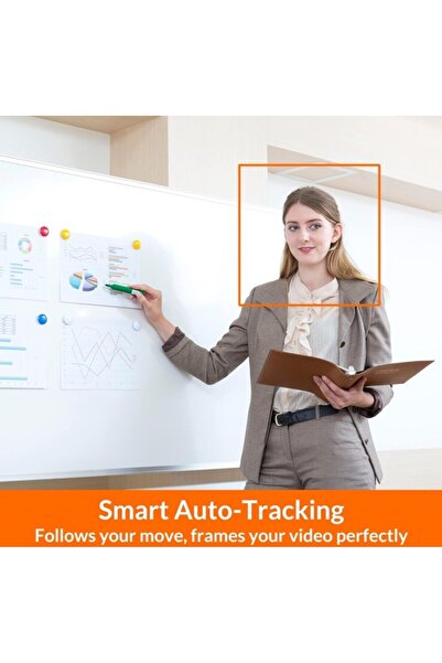 İNNEXT Innex 4K AI-Powered Framing Webcam, C470, 120 Degree Wide Angle, Adjustable Focus