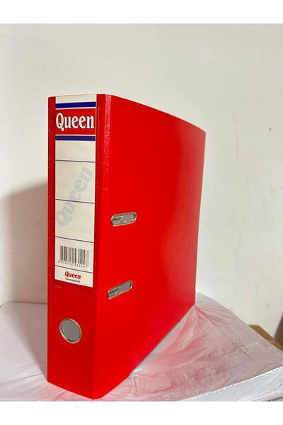 QUEEEN QUEEN KIRMIZI GENİŞ KLASÖR