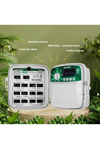 Rainbird Irrigation Controller Rain Bird ESP-TM-2, 4 zones outdoor