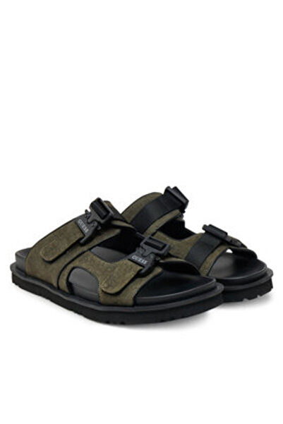 Guess Ανδρικές πράσινες σαγιονάρες FMJBAHFAB03