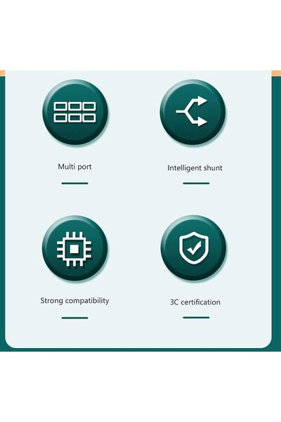 Fipka 30 Port 150 Watt USB Charging Station, Desktop USB Rapid Charger, Multiple USB Desktop Charging Dock