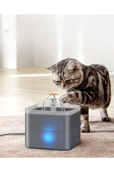 Fish & Paws Ultra-sensitive automatic fountain water dispenser ® for dogs and cats