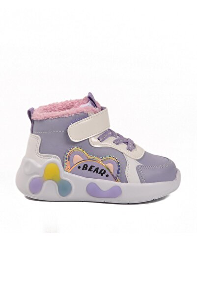 pepino 2058 B Lilac Fur Baby Sports Boots