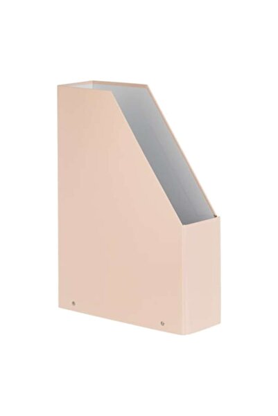 OEM Cardboard Document Holder with Metal Label Support, Nude, 23x8x33 cm
