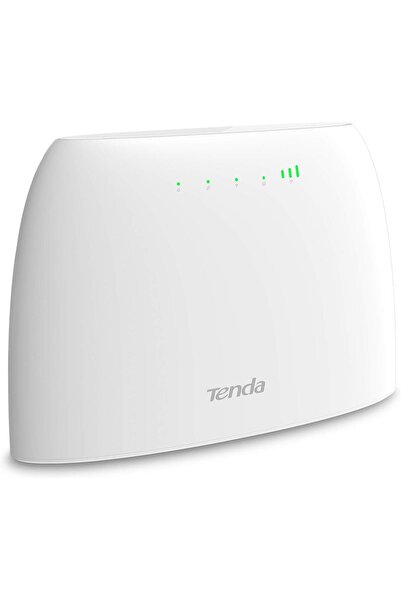 Tenda جهاز توجيه واي فاي محمول 4G03 بسرعة 300 ميجابت في الثانية، جهاز توجيه 4G مزود بفتحة SIM غير مقفلة، لا يتطلب أي تكوين