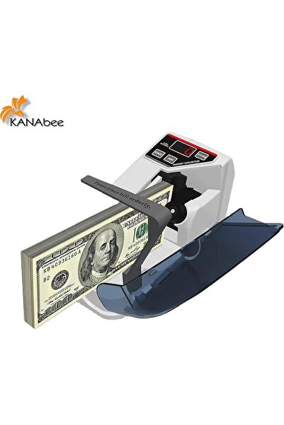 Fipka KANAbee V30 LED Display Mini Portable Use Battery/Plug Handy Money Counter with UV/WM Fake Note Dete