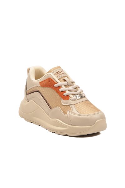 WALKWAY 051 g Beige-Orange Unisex Sneaker Grayish