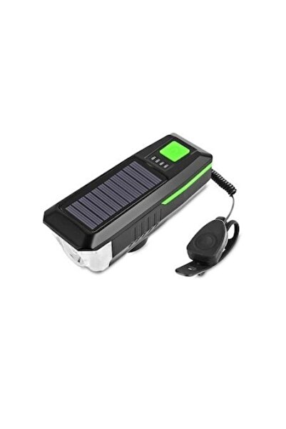 Stone Lanternă frontală pentru bicicletă LY-17 cu încărcare solară