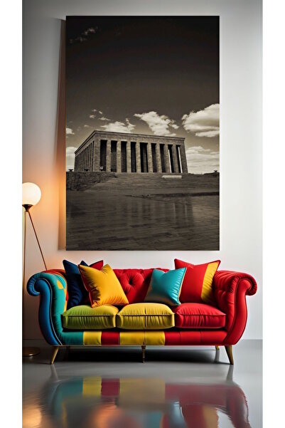 özkacar ANITKABİR V5 Tablou decorativ pe pânză pentru acasă, perete, salon, s...