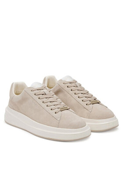 Guess Ανδρικά Αθλητικά Παπούτσια Μπεζ FMTLBASUE12